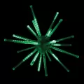 20" Green Steel Frame Low Voltage Combo A LED 3D Meteor Burst | HBL3D20MBRSTAGR