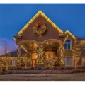 48" Red Velvet with Gold Trim Decorative Bow | BW-RGD-48