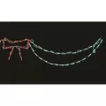 Red Green LED 48" Bow and Swag Light Link | HBLLBWAG50LED
