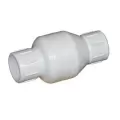 2-1/2" IPS Slip White PVC 200 psi 1011 Series Spring Check Valve | FLO101125
