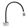 Frosted Integrated LED 1.8" x 2.7" Stainless Steel LED Specialty Light | FXLBQ1LEDSS