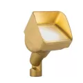 9.1 W Integrated LED Antique Tumbled Die-Cast Aluminum/Brass Zoning/Dimmable/Color Changing Up Light | FXLLCZDCAT