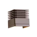 12.6 W Integrated LED 2700K/3900K/4500K/5200K Bronze Metallic Standard Fins Cover Zoning Down Light | FXLNL3LEDBZ