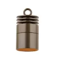 12.6 W Integrated LED 2700K/3900K/4500K/5200K Bronze Metallic Standard Sleeve Zoning, Dimming Down Light | FXLVEZD3LEDBZ