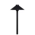 7.5" 2 W Ceramic Bi-Pin G4 3000K LED Textured Black Aluminum Hat Straight Path Light | HAL911028