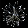 Warm White Twinkle LED 16" Powder Coated Frame LED 3D Starlight Cluster | HBL3D16STLCLWWTW
