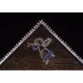 LED 55" x 30" Powder Coated Frame Nativity Angel | HBLLEDANGEL276