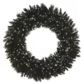Pure White 5 mm LED 30" Mixed Noble Series Wreath | HBLMWR30PWLED