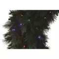 Red Blue Green Amber Yellow 5 mm LED 48" Mixed Noble Series Hinged Wreath | HBLMWR48MULEDH