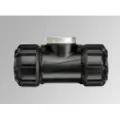 1" Compression x Compression x FIPT HDPE Service Tee | HRC75251444