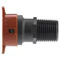 1/2" Push x MPT ABS/Stainless Steel and EPDM Seal Adapter | HYR7494
