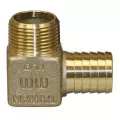 1" Insert x MIP Lead-Free Yellow Brass Elbow | INZ90IM010LF