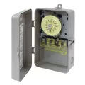 3 W 208 to 277 VAC Primary T100 Series Indoor/Outdoor Mechanical Timer Switch | ITMT104P
