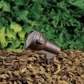 50 W E26 Medium Incandescent Textured Architectural Bronze Aluminum Small Accent Light | KIC15231AZT