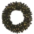 Warm White 5 mm LED 60" Oregon Fir Series Wreath | HBLORFWR60WWLED