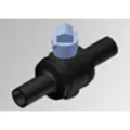 2" Black HDPE Wrench Operated Full Bore Ball Valve | HRP74325402
