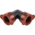 1/2" Push ABS/Stainless Steel and EPDM Seal Elbow | HYR7490