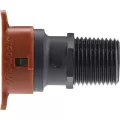 1/2" Push x MPT ABS/Stainless Steel and EPDM Seal Adapter | HYR7494