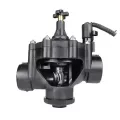 3" Glass Reinforced Nylon 20 - 220 psi 100S Series Electric with Flow Control Globe/Angle Valve | IRR100P030S