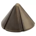 6.5 W Wedge T5 Halogen Centennial Brass Conical Mini Deck Light | KIC15065CBR