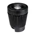 50 W Bi-Pin MR-16 Halogen Black Thermoplastic Composite Resin In-Ground Mini Well Light | KIC15190BK
