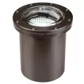 50 W PAR36 Halogen Architectural Bronze Thermoplastic Composite Resin In-Ground Enclosed Well Light | KIC15194AZ