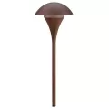 75 W Medium A19 Incandescent Textured Tannery Bronze Aluminum Path Light | KIC15236TZT