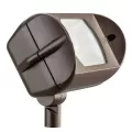 1 W Bi-Pin Halogen Textured Architectural Bronze Aluminum Adjustable Wide Flood Light | KIC15395AZT