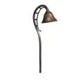 1 W Wedge T5 Incandescent Olde Bronze Stamped Brass Crook Neck Path Light | KIC15436OZ