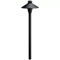 20 W Bi-Pin G4 Incandescent Textured Black Aluminum Path Light | KIC15478BKT