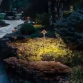 6 W 2700K Integrated LED Copper Landscape Series Stepped Dome Path Light | KIC15820CO27