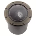 17 W 2700K Integrated LED Centennial Brass In-Ground Accent Light | KIC16024CBR27