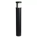 3.57 W 2800K Integrated LED Textured Black Aluminum T-Style Bollard Light | KIC16131BKT28