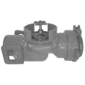 3" x 4" IPS Spigot x Bell End Epoxy Coated Ductile Iron 350 psi LGV-SB Series Lateral Globe Valve | LEMLGV3490