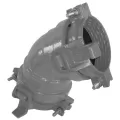 6" 10 to 12 mil Epoxy Coated Ductile Iron RF Series 11 Degrees Elbow | LEMRF611B
