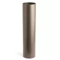 18" Textured Architectural Bronze Aluminum For 15005 15011 15205 15211 Fixtures Bollard Mounting Kit