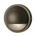0.86 W 3000K Integrated LED Centennial Brass Half Moon Deck Light | KIC15764CBR30