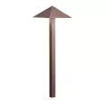 11.4 W 3000K Integrated LED Textured Tannery Bronze Aluminum Path Light | KIC15802TZT30R