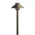 12 W 3000K LED Centennial Brass Stepped Dome Path Light | KIC15820CBR30