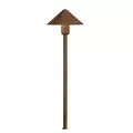 12.9 W 3000K Integrated LED Textured Tannery Bronze Aluminum Path Light | KIC15839TZT30R