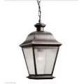 E26 Medium A19 Incandescent Olde Bronze Solid Brass Pendant Light | KIC9809OZ