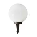 12" Dia 1.5 to 3.5 W Bi-Pin 2700K/3000K T3 LED White Acrylic Globe Light | LCFAPGLOBE12WHT