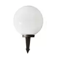 8" Dia 1.5 to 3.5 W Bi-Pin 2700K/3000K T3 LED White Acrylic Globe Light | LCFAPGLOBE8WHT