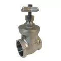 2" FPT 304 Stainless Steel 200 psi LGT Series Lead-Free Gate Valve | LEMLGT22SS304X