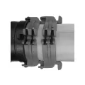 6" Fitting x Pipe 10 to 12 mil Epoxy Coated Ductile Iron LH-C Series C-Clamp Joint Restraint | LEMLH600C