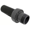 2" HDPE x MIPT Gray HDPE Transition Union | LSCP896020