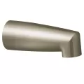 1/2" Slip 7" Metal Brushed Nickel Non-Diverter Tub Spout | MON3829BN