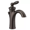 3/8" Compression 9" Metal Oil Rubbed Bronze 1-Handle High Arc Bathroom Faucet | MON6600ORB