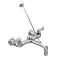 1/2" IPS 11" Brass Rough Chrome 2-Handle Service Sink Faucet | MON8230