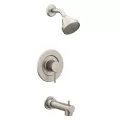 1/2" Copper 3-5/8" Metal Brushed Nickel 1-Handle Tub/Shower Trim Kit | MONT2193BN